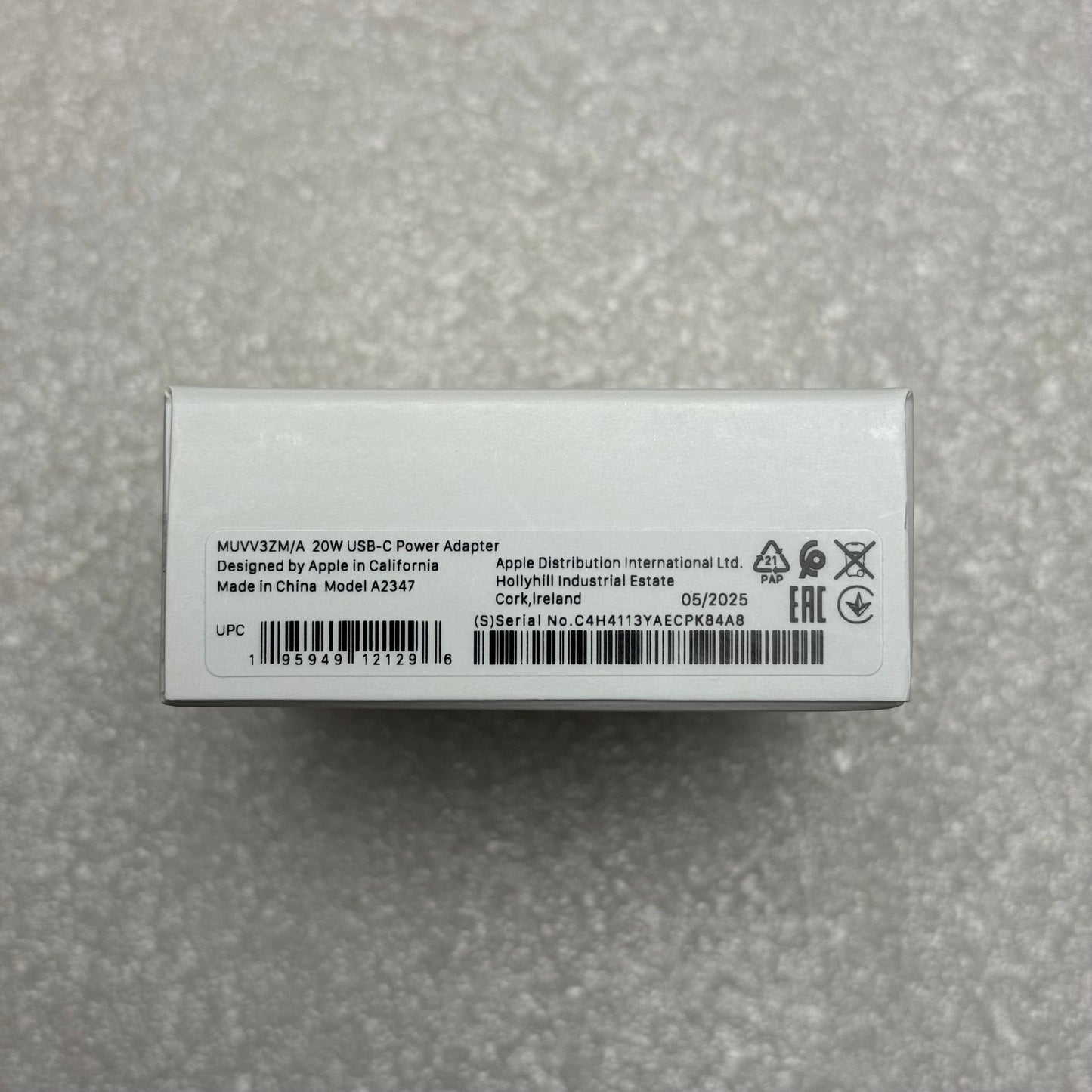 Apple 20W Adapter Netzteil Ladegerät USB-C