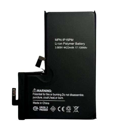 iPhone 15 Pro Max Akku Batterie (Ohne Meldung)