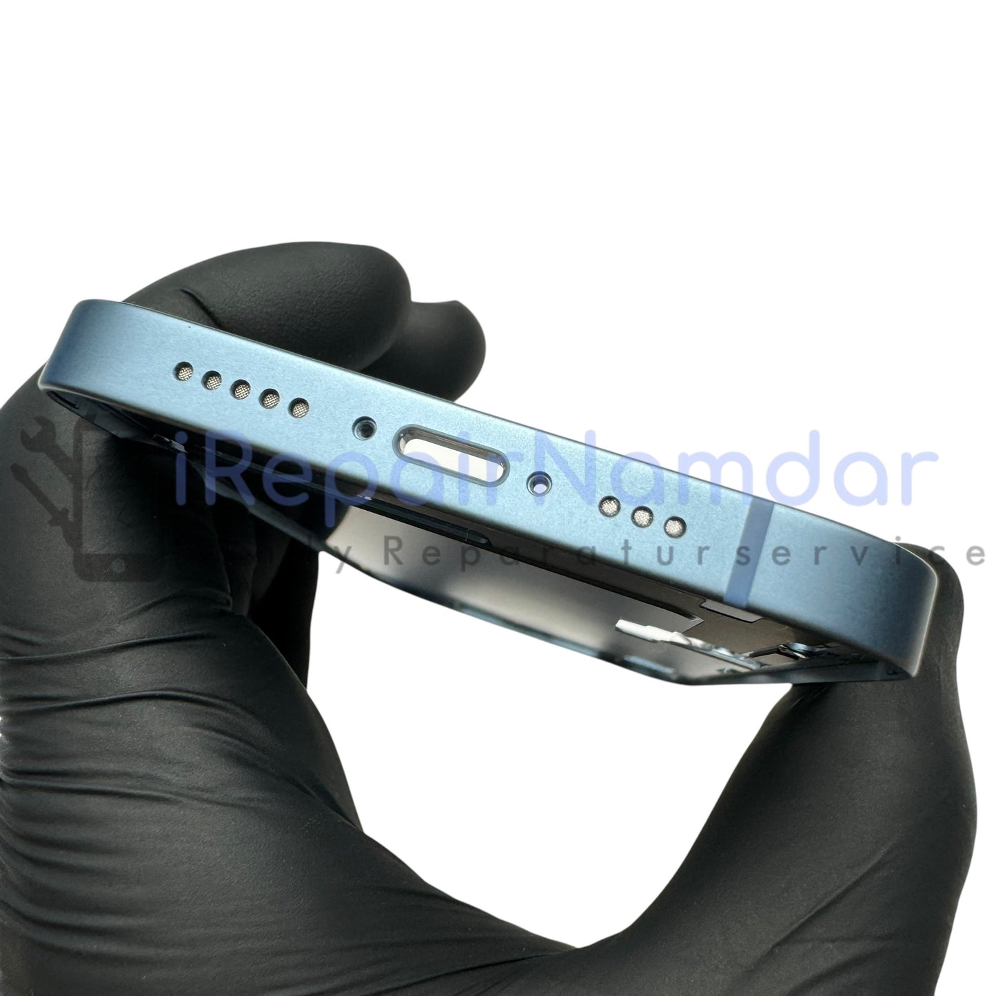 Original iPhone 14 Housing Frame Pre-Assembled Blue