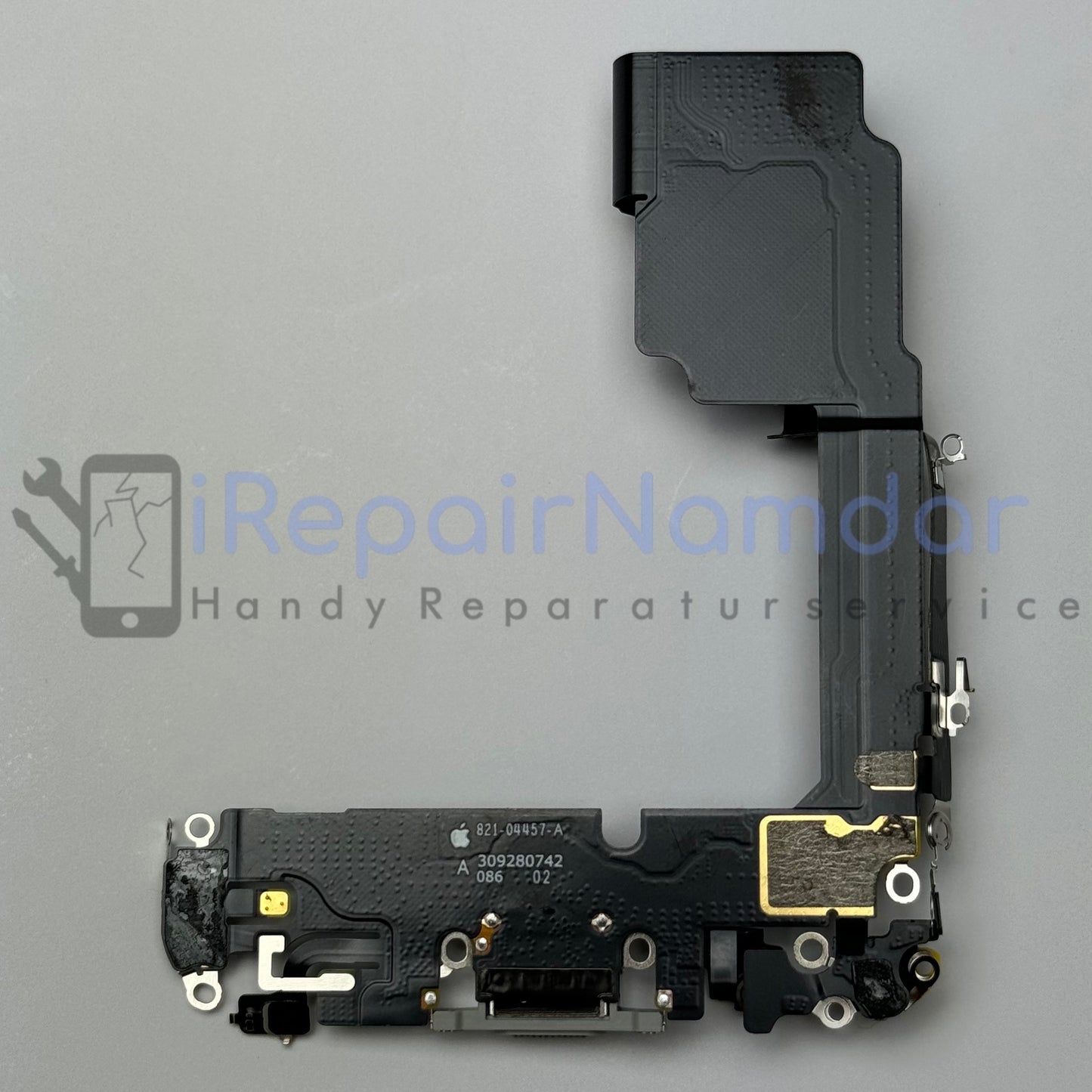 Original iPhone 15 Pro Ladebuchse Mikrofon Flex Kabel inklusive Schrauben