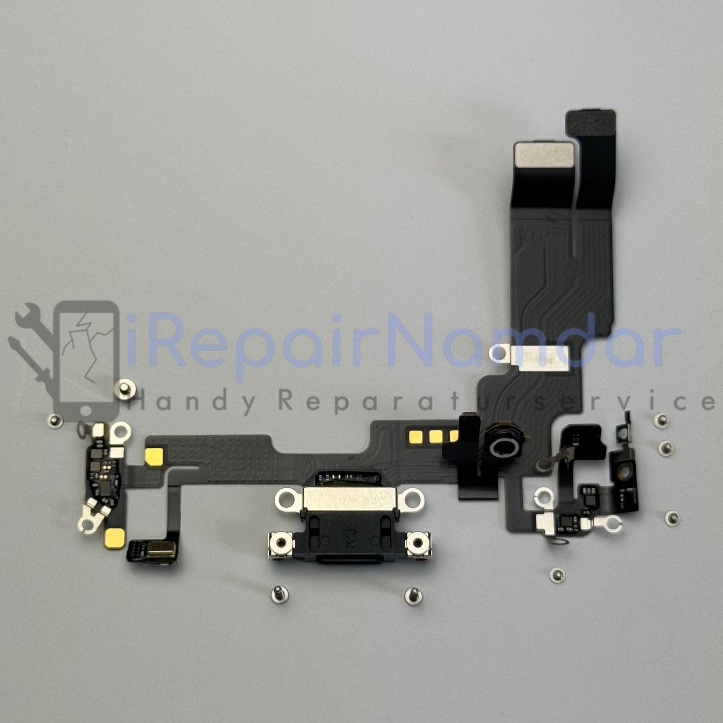 Original iPhone 14 Ladebuchse Mikrofon inklusive Schrauben