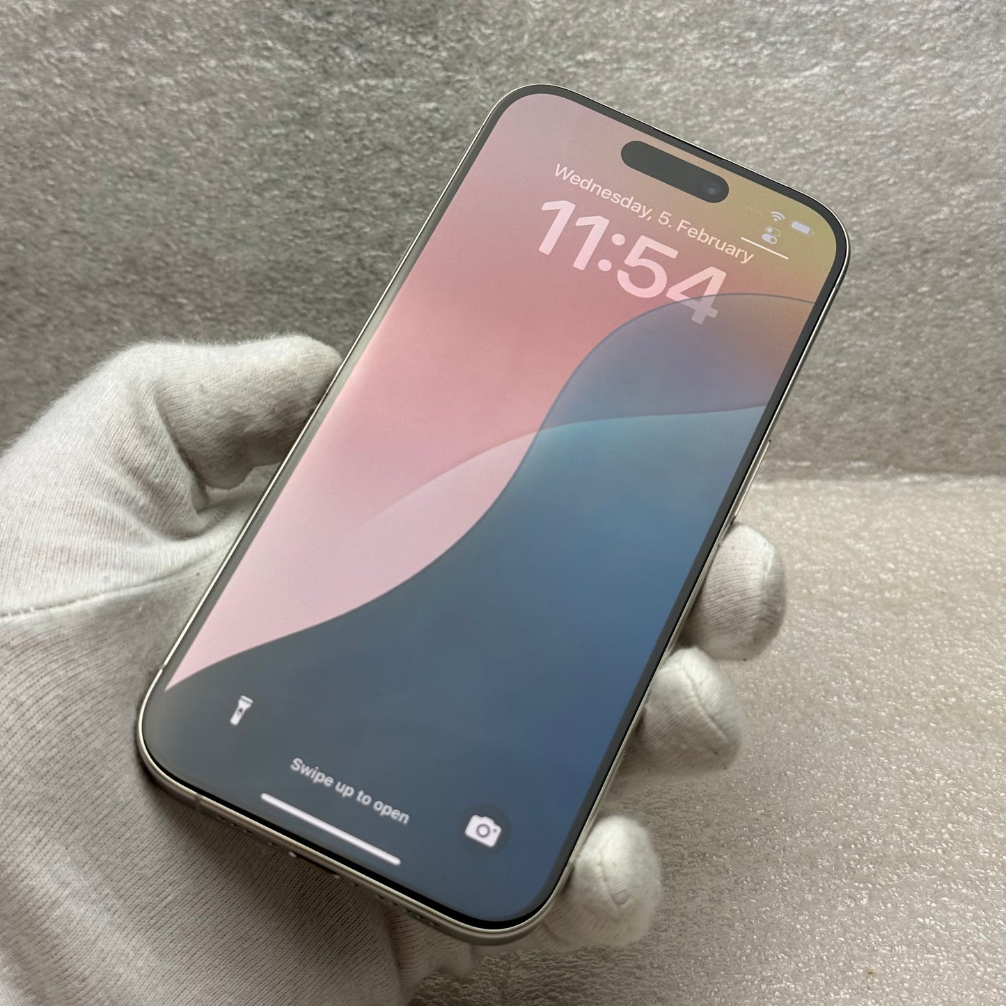 Apple iPhone 15 Pro 128 GB Titanium White 🔋98%🔋