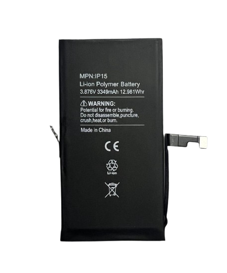 iPhone 15 battery (no message)