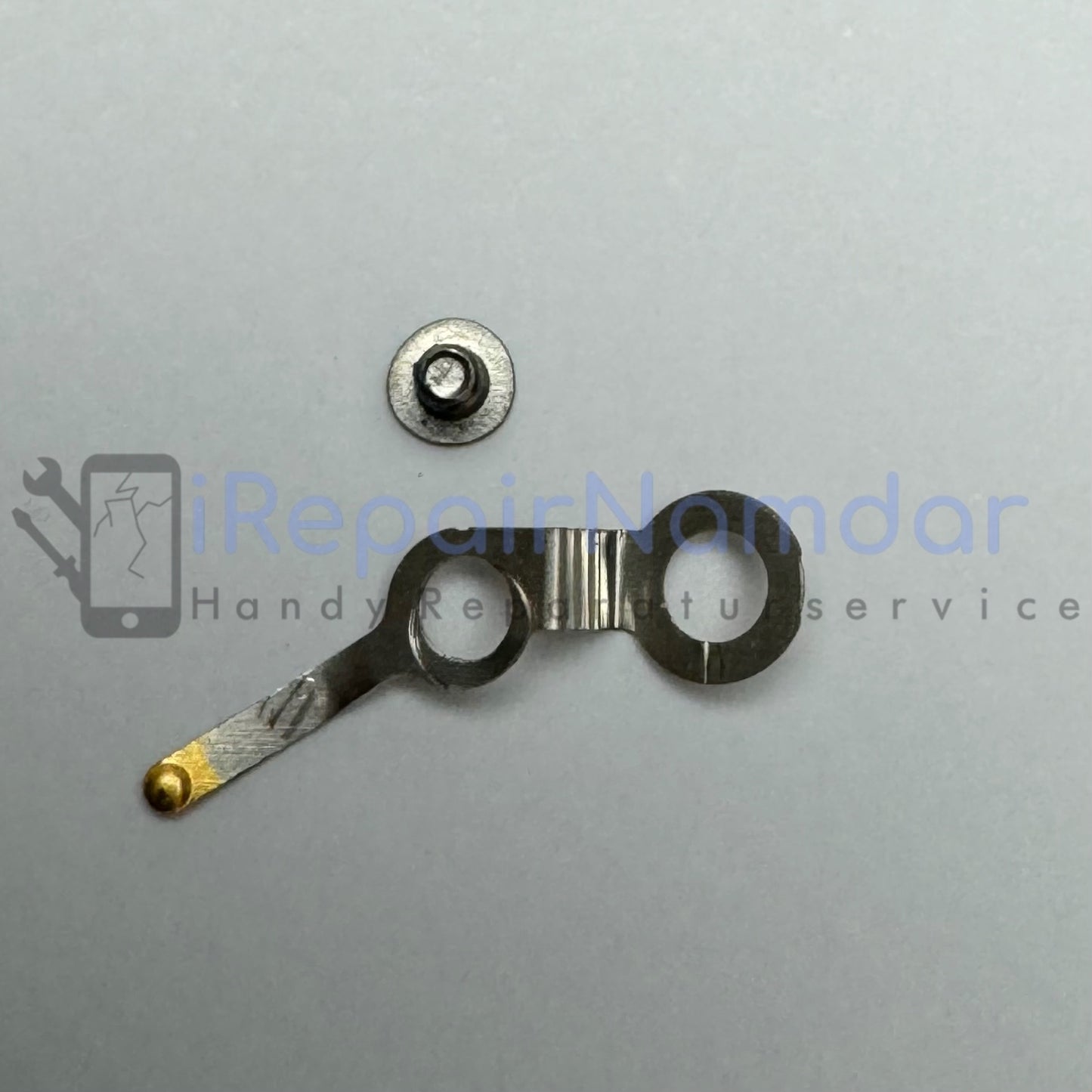 Original iPhone 15 Pro Ladebuchse Taptic Engine Verbindung Klammer Erdung Plate