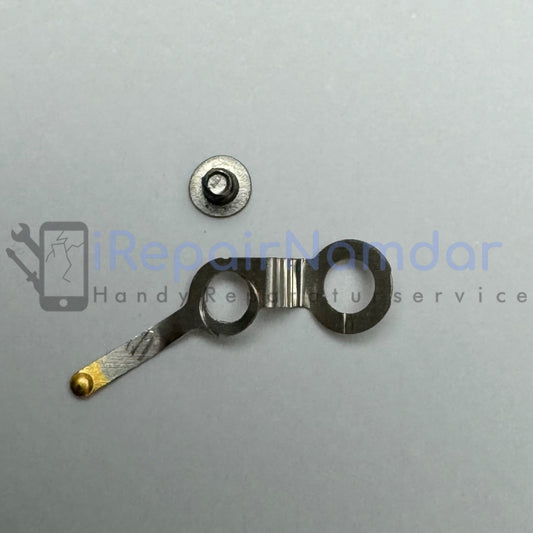 Original iPhone 15 Pro Ladebuchse Taptic Engine Verbindung Klammer Erdung Plate