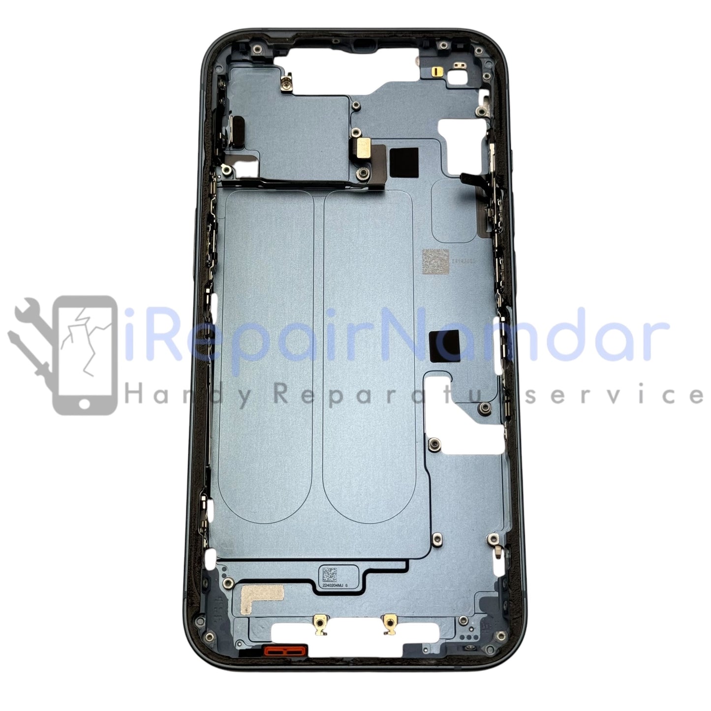 Original iPhone 14 Gehäuse Rahmen Vormontiert Keine SIM USA Blau