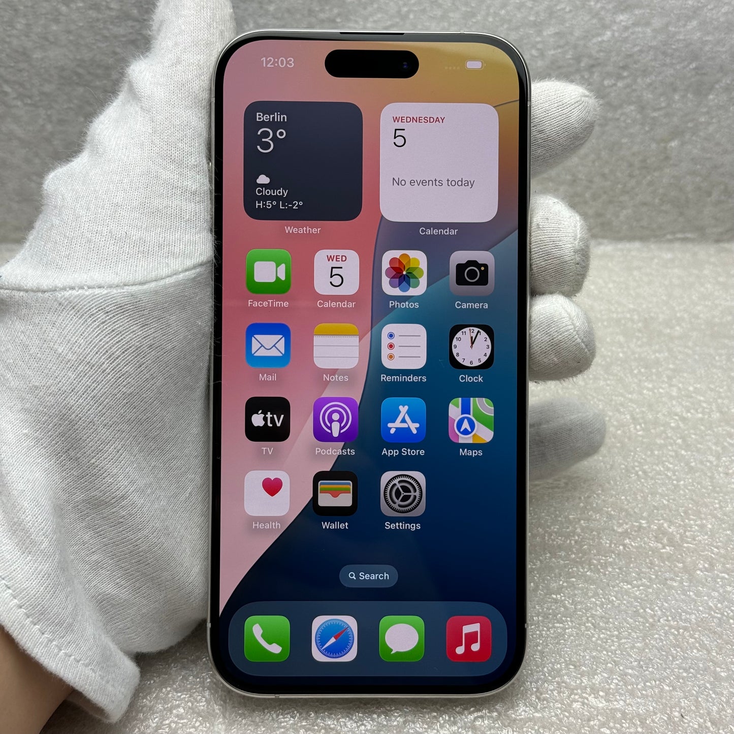 Apple iPhone 15 Pro 128 GB Titanium White 🔋98%🔋