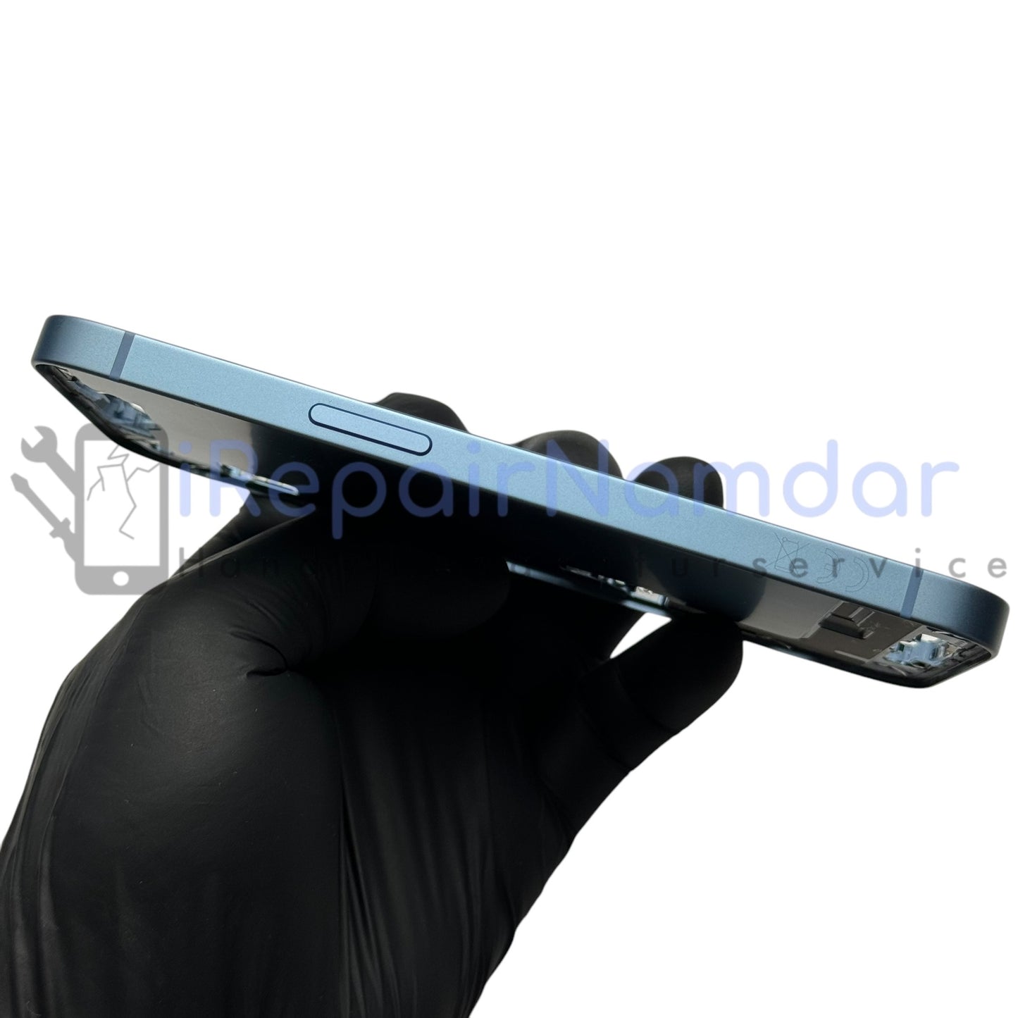 Original iPhone 14 Housing Frame Pre-Assembled Blue